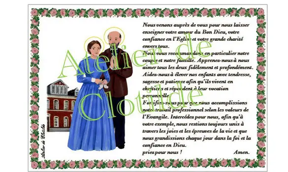 Prière des époux Martin