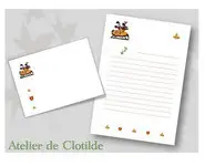 Papier à lettres Chevaliers