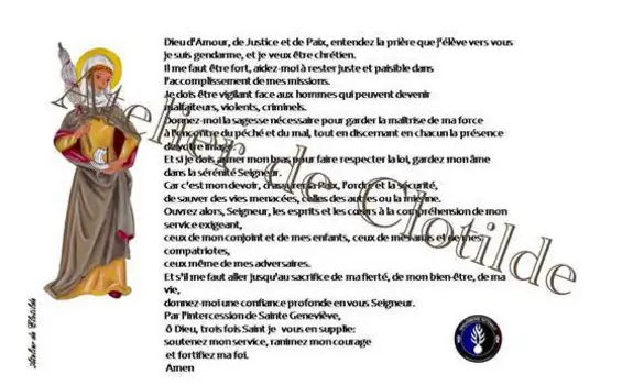 Prière des Gendarmes