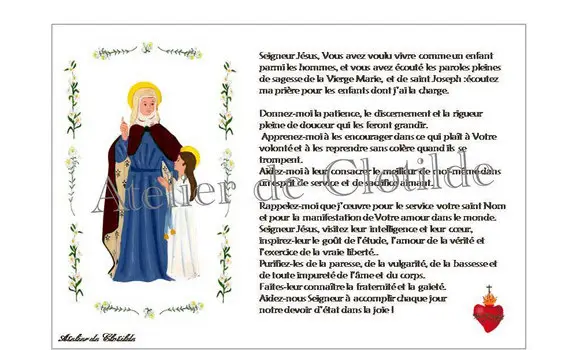 Prière des Maîtresses