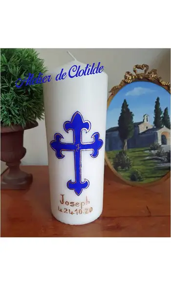 Bougie Croix