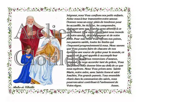 Prière des Grands Parents