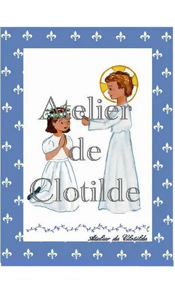 image Communion enfant Jésus Fille