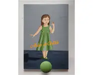 Porte manteau petite fille