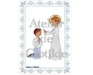 image communion enfant Jesus arabesques