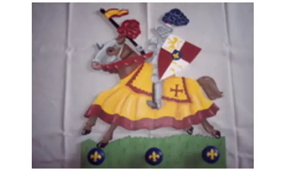 Porte-manteaux chevalier