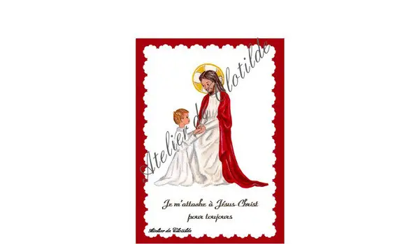 image Prof de Foi avec Jésus garçon