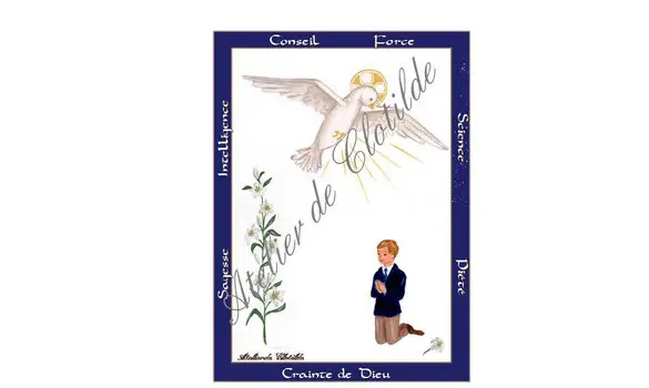 image Confirmation Esprit garçon bleu