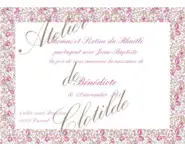 faire-part Bénédicte