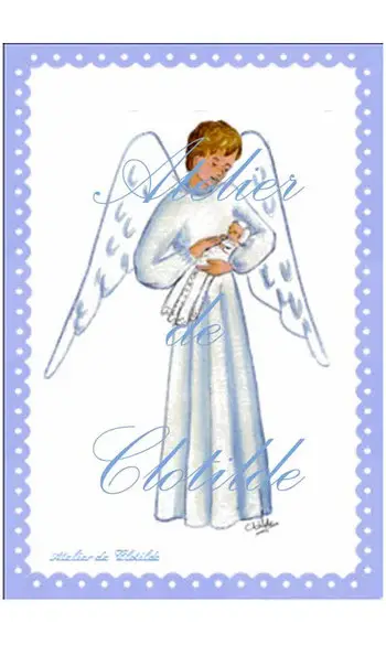 image Ange du baptême