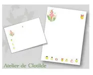 Papier à lettres Parfums