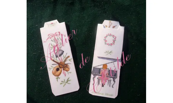 Marque-pages Musique