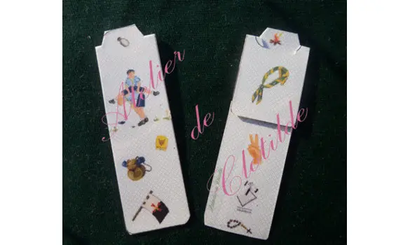 Marque-pages Louveteau