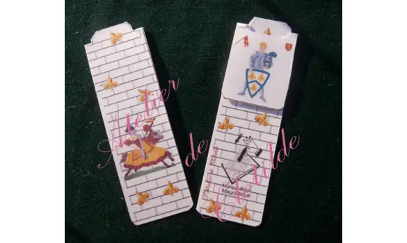 Marque-pages Chevalier