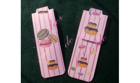 Marque-pages Macaron