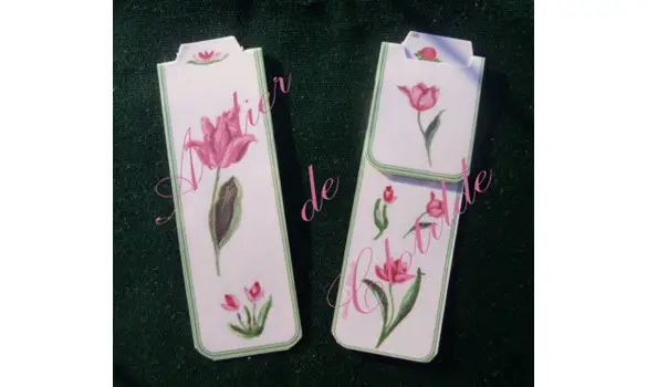 Marque-pages Tulipe