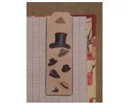 Marque-pages Chapeaux