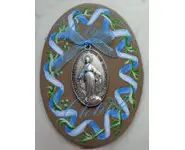 grand médaillon de berceau