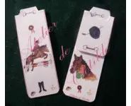 Marque-page équitation