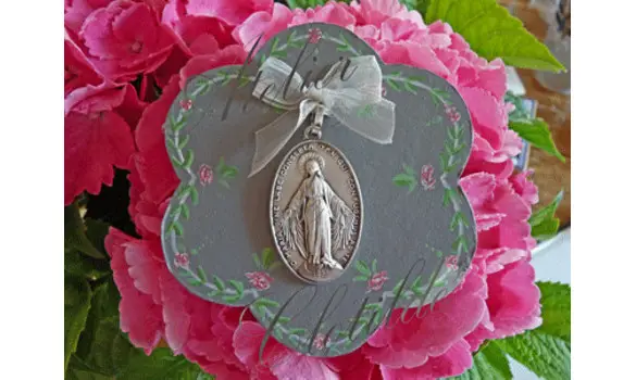 grand médaillon fleur