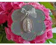 grand médaillon fleur