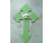 Croix fleurdelysée angelot