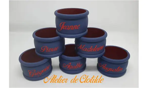 Rond de serviette petit modèle