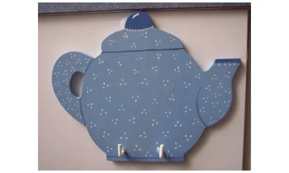 Accroche torchons théière