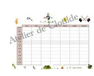 emploi du temps louveteau