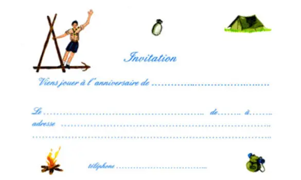 Invitations Scout