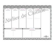 menu carreau Aurélie