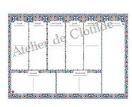 menu carreau Batignoles