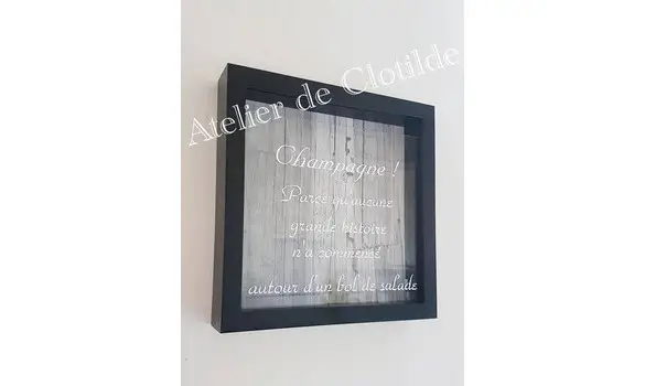 Vitrine à plaques de muselet