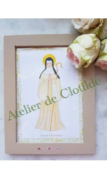 cadre 10*15 avec saint Patron