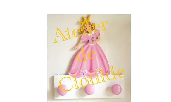 porte-manteau princesse