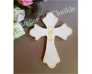 croix calice blanche