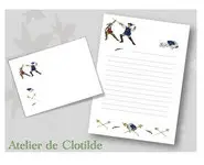 Papier à lettres Mousquetaires