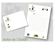 Papier à lettres Guide