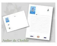 Papier à lettres Phare