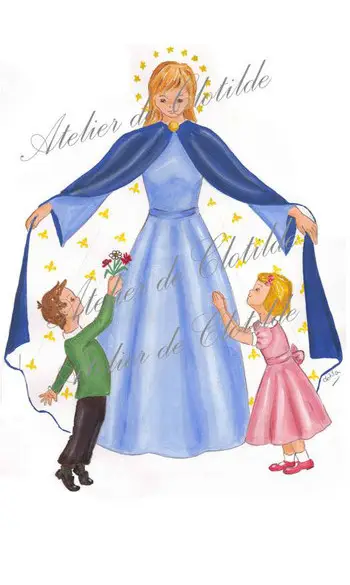 image Vierge aux enfants
