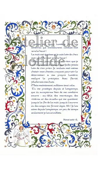 image Prière Cardinal Newman