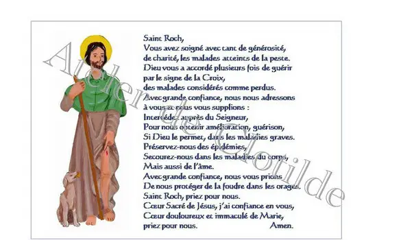 Prière Saint Roch