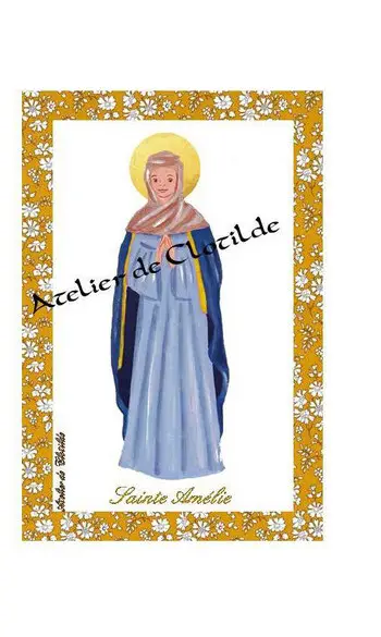 image Sainte Amélie