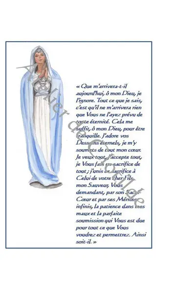 Image prière madame Elisabeth