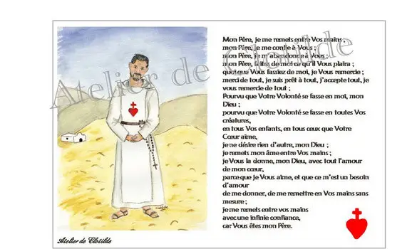 Prière Charles de Foucauld