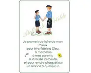 image prière promesse louveteau