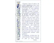 Image prière Sainte Thérèse