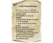 Image dix commandements
