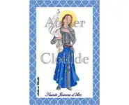 image Sainte Jeanne d'Arc bleue