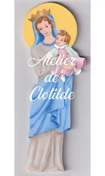 Vierge et petite fille
